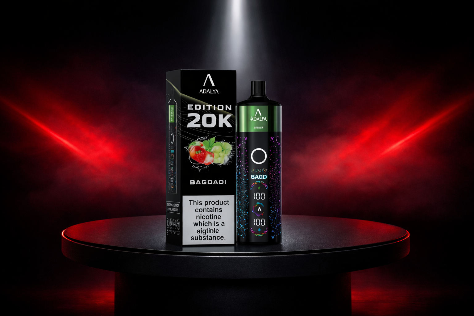 Adalya ADL PRO360 - najlepsze jednorazówki 20000 buchów