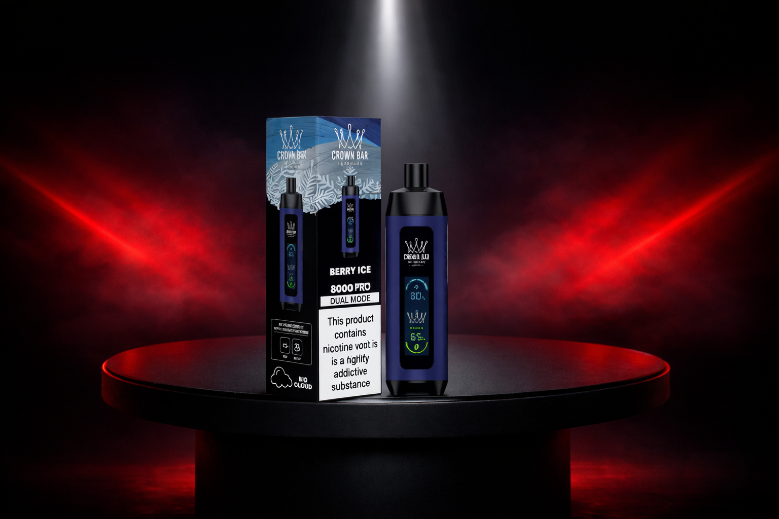 Al Fakher Crown Bar Pro 8000 - top wybór jednorazówka