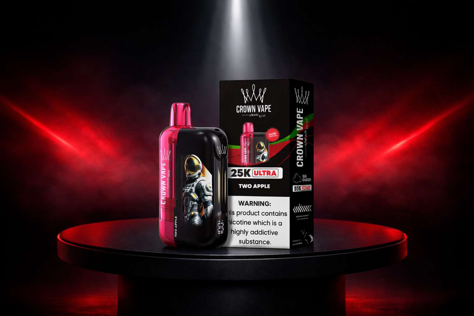 Al Fakher Crown Bar Ultra 25K - jednorazówki 25000 buchów