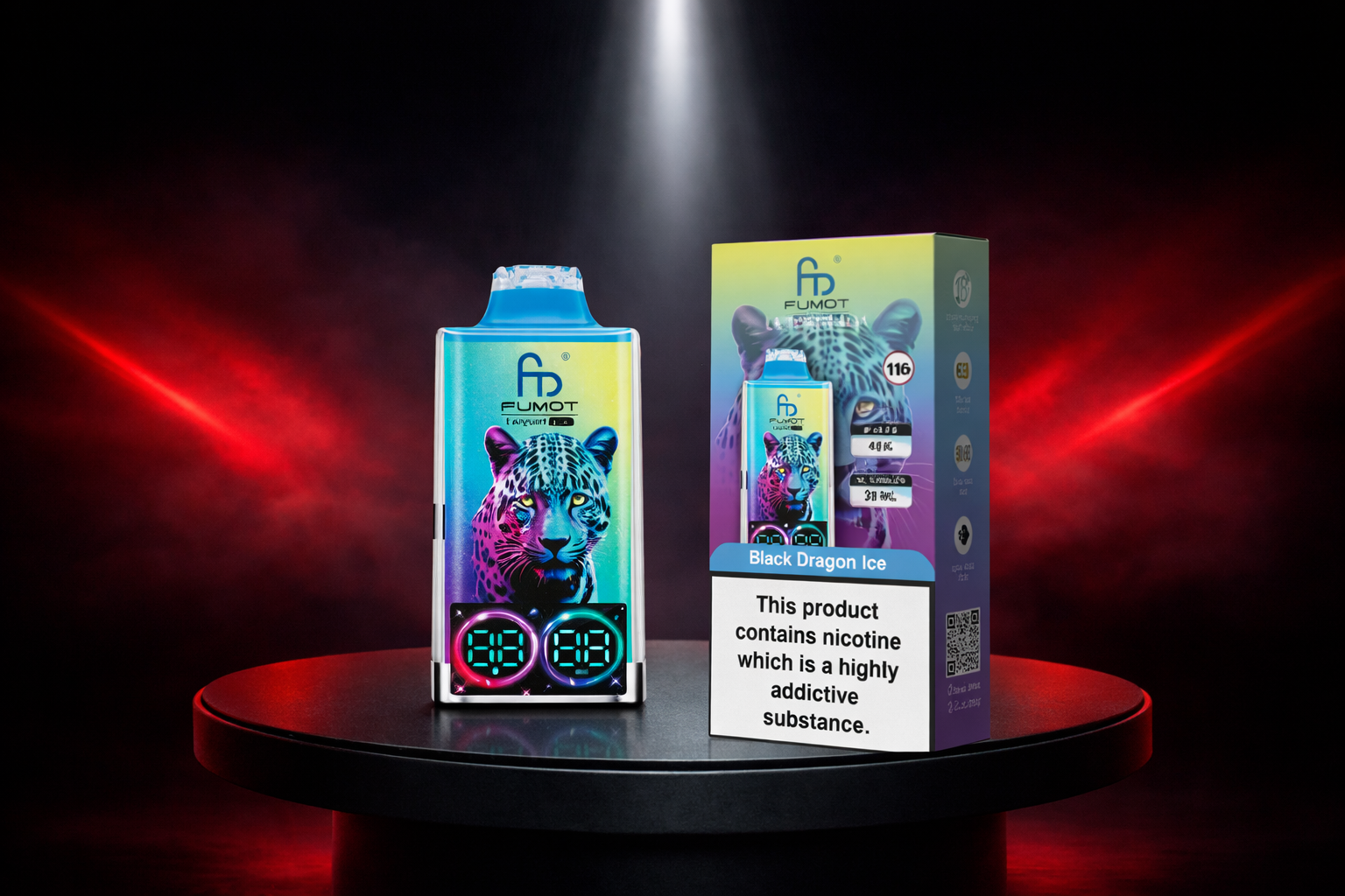 Fumot Leopard 40K - efajka jednorazowa 40000 buchów