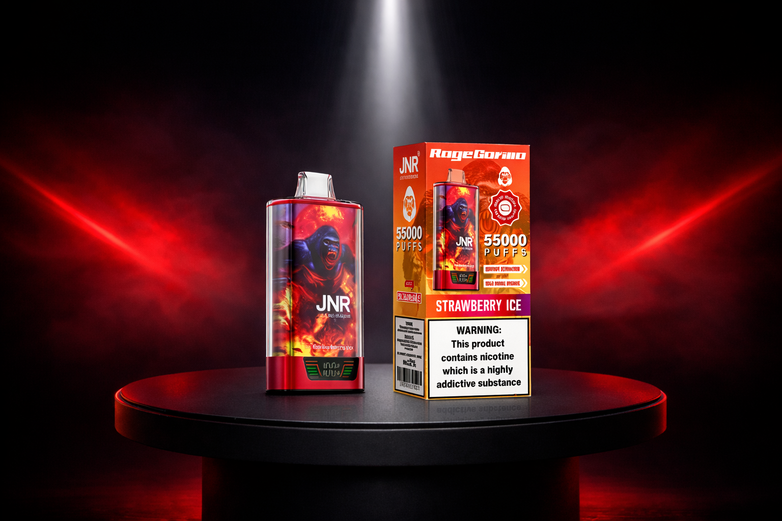 JNR Rage Gorilla - jednorazówka e-papieros 55000 buchów