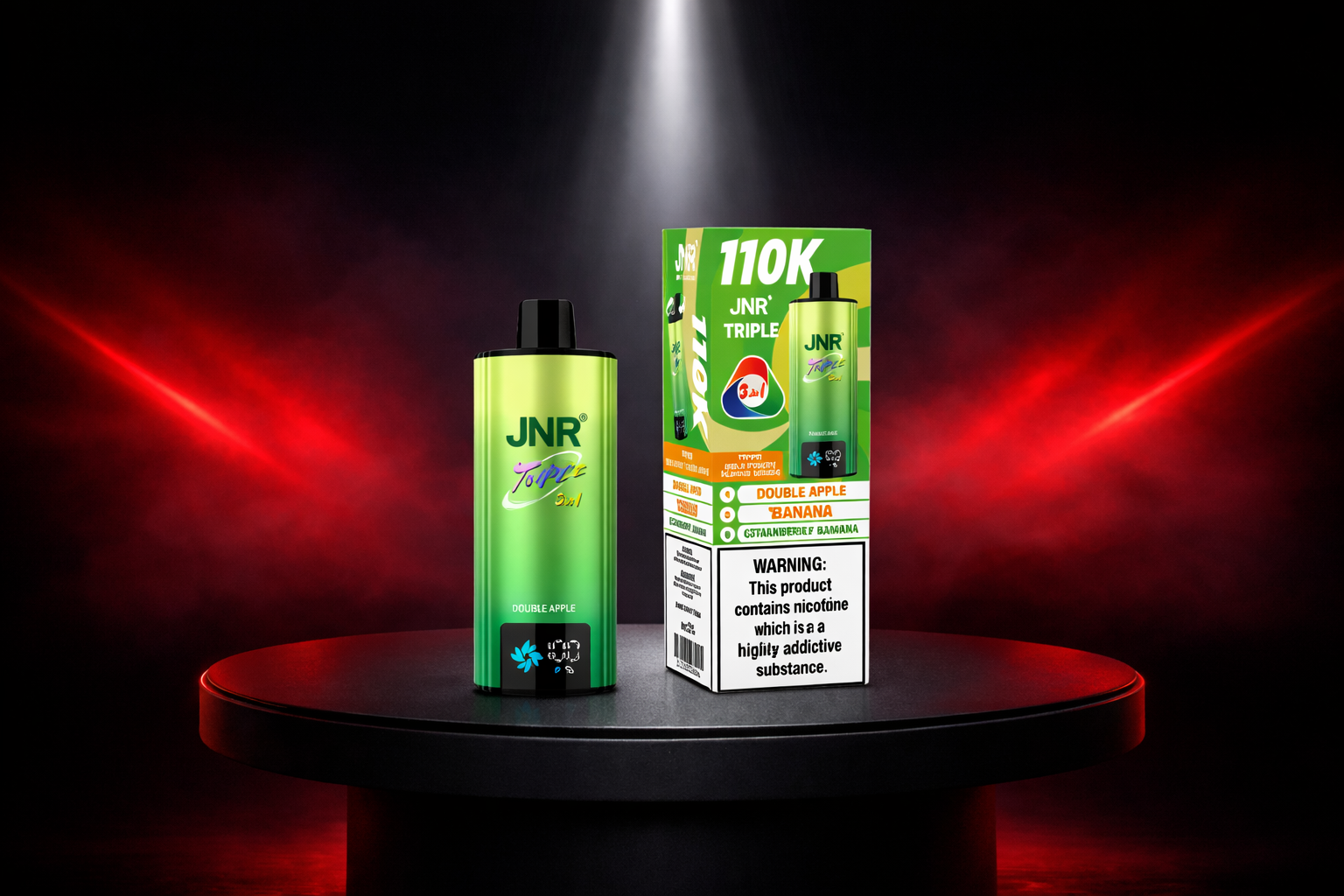 JNR Triple 110K - nowość jednorazowe e-papierosy polska
